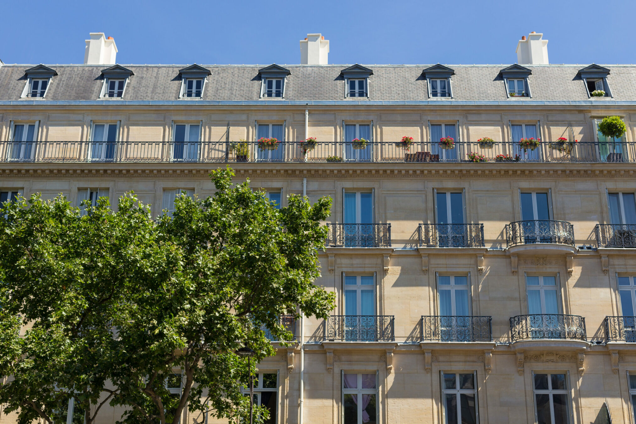 Building facade, Paris